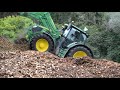 Holz häckseln |JOHN DEERE+MUS-MAX WT 12| |*Biomasse Osiander*|