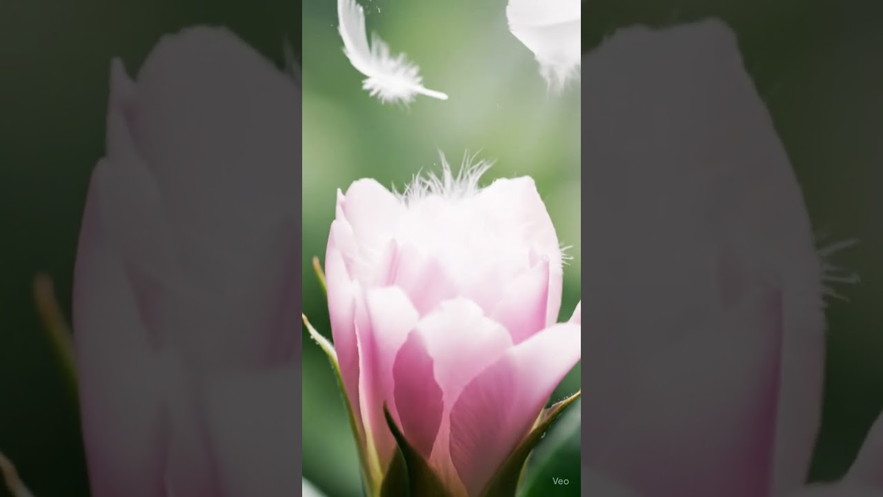 Feather Bloom 🌸 | Surreal ASMR Flower Opening 