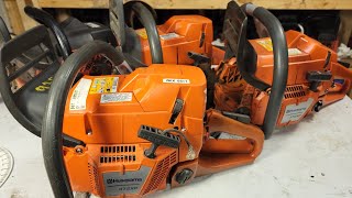 Husqvarna 372xp. It's time we start building them on the channel!!