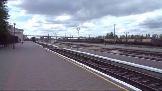 ЧМЭ3Т-6990 с Пригородный Брилевка-Херсон и ТЭП70-0156 С №376 Харьков-Херсон