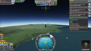KSP | Haul Mk16 Parachute into flight above Kerbin