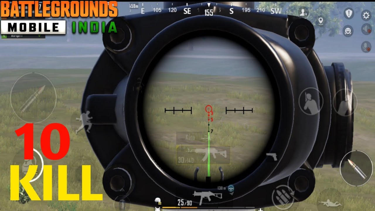 BGMI 10 KILLS WITH CHICKEN DINNER