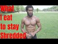 What i Eat to Stay Shredded - Young Primate | Thats Good Money