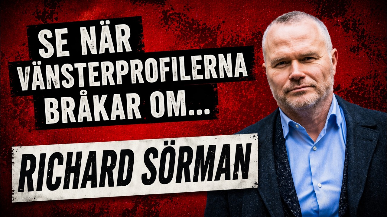 Se när vänsterprofilerna bråkar om... Richard Sörman