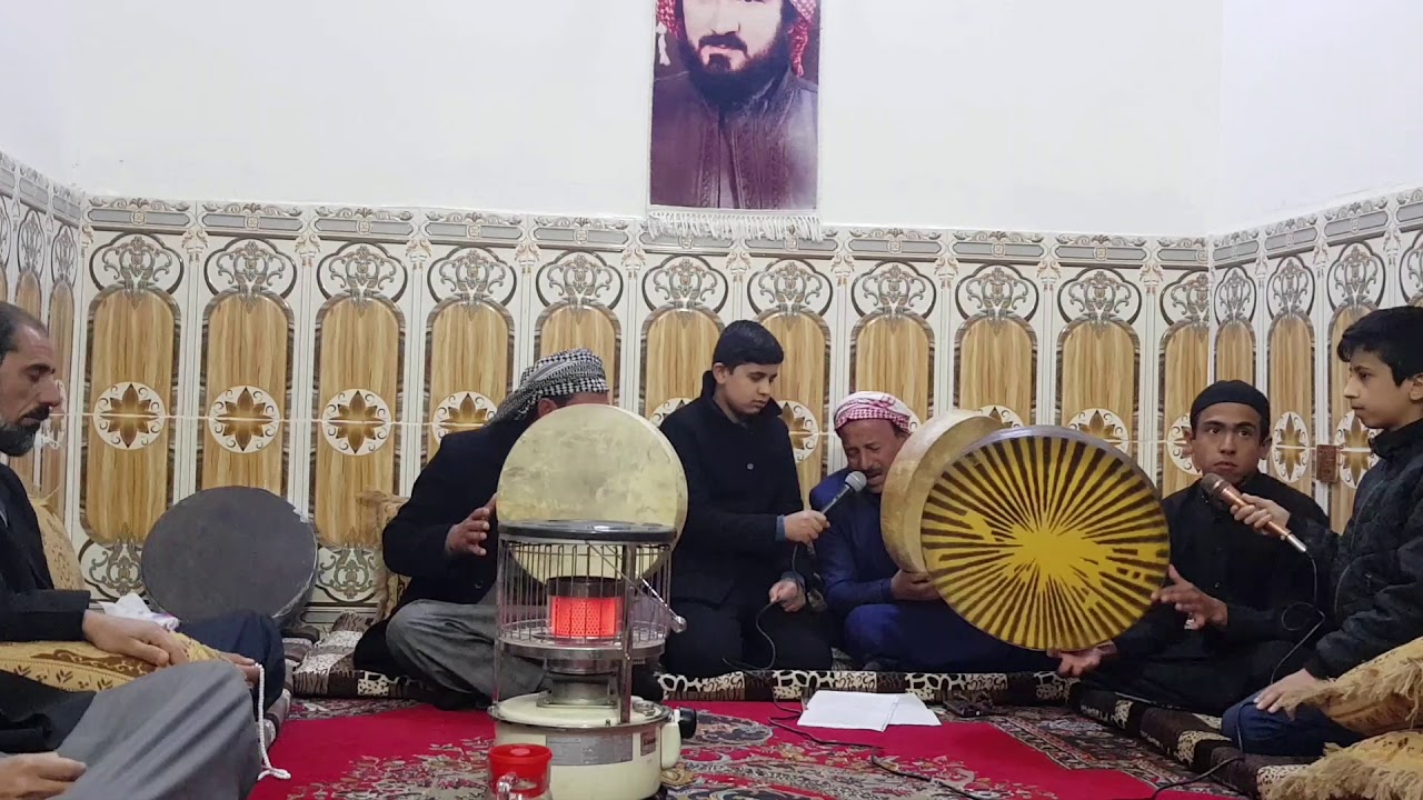 جلسة ذكر مباركة مع احباب سيدي الشيخ حاتم الرفاعي حفظة الله ورعاه  المداح السيد عارف العيساوي ١