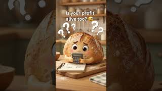 Your sourdough starter is alive. Is your profit alive too 😅 #bakecostdee
