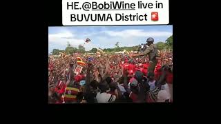 Subscribe Bobi Wine In Buvuma District #robert #duet #cnnlive #africa