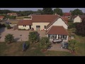 Maison à vendre axe Evreux / Damville filmé par un drone