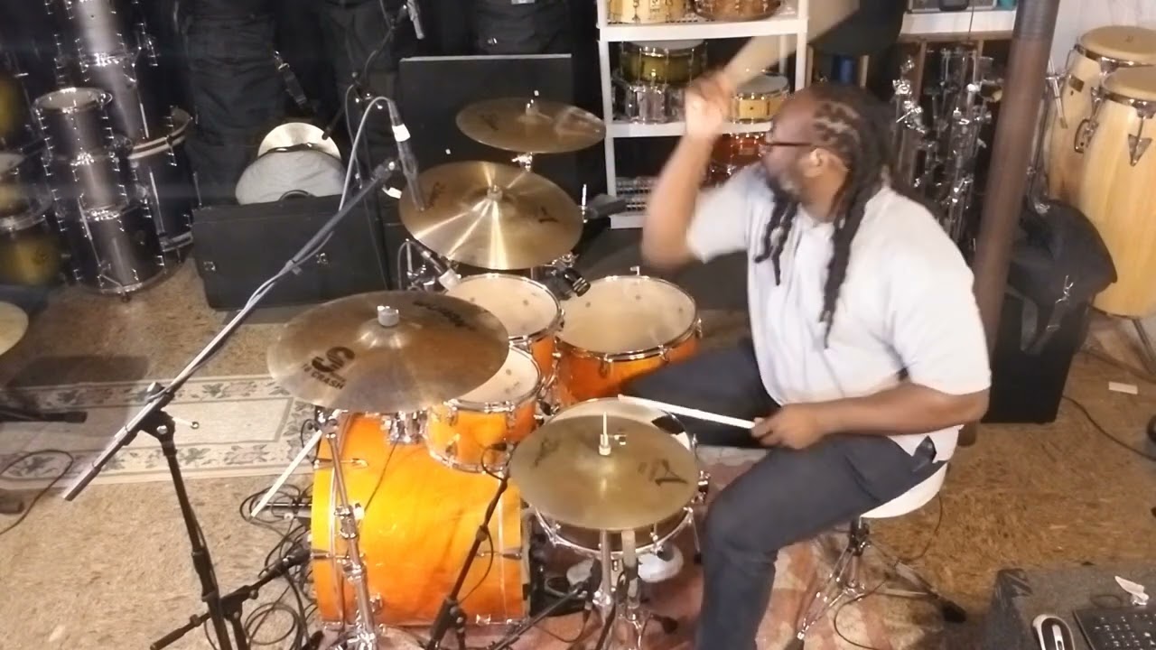 LETTUCE "Sam Huff's Flying Raging Machine" Drum Cover By Adrian White