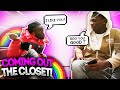 CRAZY COMING OUT THE CLOSET PRANK ON CLOSE FRIEND!!! | VLOGMAS DAY 6