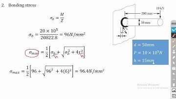 Out of plane Eccentricity - 2 | Eccentric loaded welded joints | Design of Machine Elements