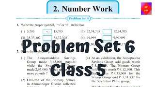 Problem set 6 Number Work Class 5 Maths || Maharahtra Board