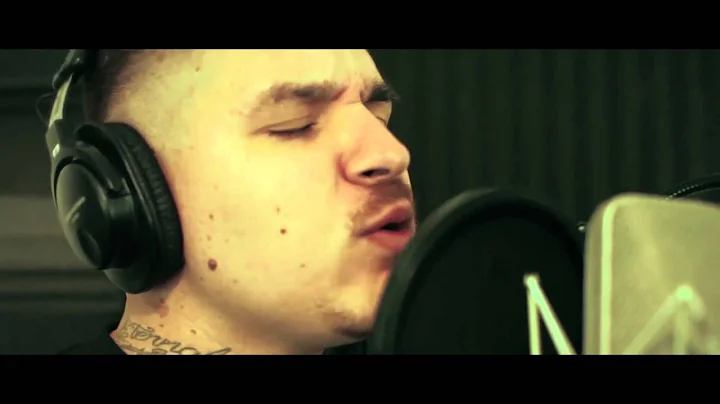 Eternal (Mr. Neva Die) recording in the studio wit...