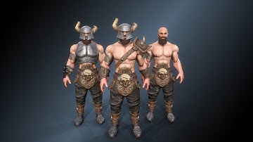 Warrior Epic Skeleton Test UE4