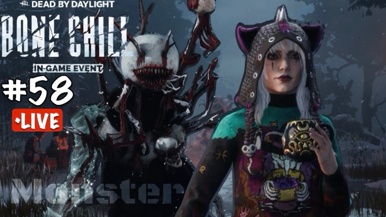 Dead By Daylight - Episode 58, Bone Chill Event! Snowman Dredge & Festive Sweater Sable!