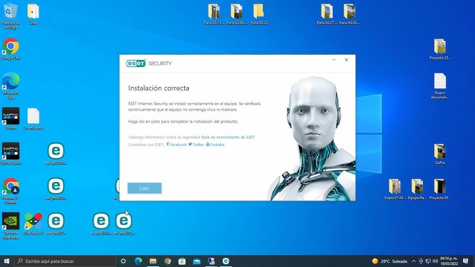Como activar solución ESET Internet Security 15.x, 14.x, mediante cuenta  ESET Home