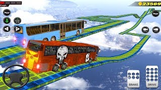 Bus Impossible Tracks Stunt Racing 3D Coach Driver (by Better Games Studio) Android Gameplay [HD] screenshot 2