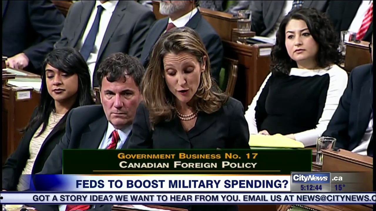 Foreign Affairs minister signals boost in military funding in policy speech