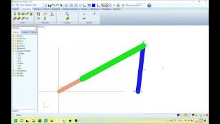 Построение модели четырехзвенного механизма в MSC.ADAMS