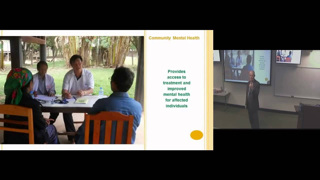 A Social Entrepreneur and Global Mental Health