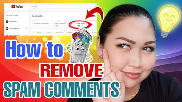HOW TO REMOVE SPAM COMMENTS IN YOUTUBE | TAGALOG TUTORIAL