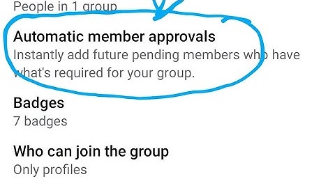 Automatic member approved in facebook group