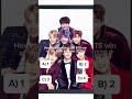 How Many Awards Did BTS Win at the AMA This Year? 🏆🔥 | BTS Quiz 2026 #shorts