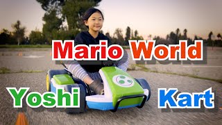 Mario Kart ride on [Yoshi Kart Edition] #mariokart #mariobros #nintendo #powerwheels #yoshi