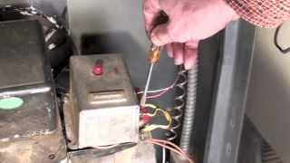 Troubleshoot the oil furnace part 3.  Fire comes on but shuts down.