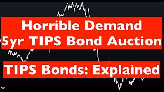 Awful Demand at Today's Bond Auction - What it Actually Signifies - TIPS Bonds Explained