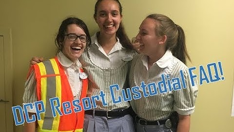 Disney College Program Resort Custodial Info Video! | DCP Spring 2017