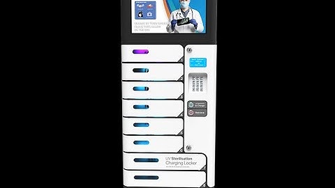 PowerSign UVC Mobile Charging Locker with Built-in UV Sterilizers