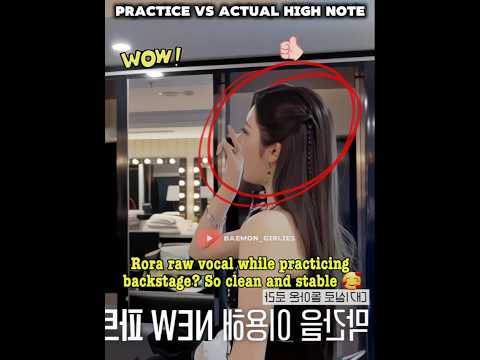 Rora Vocal Live Highnotes Babymonster Shorts Fyp Rora Viral