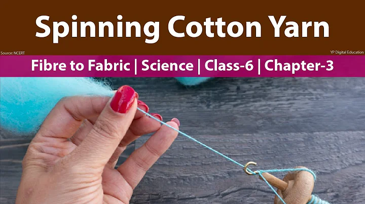 Fibre to Fabric | Spinning Cotton Yarn | NCERT Science | Class 6 | Chapter 3