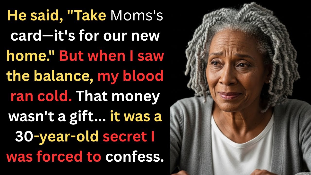 “He said, ‘Take Mom’s card — there’s $230,000 on it.’ But he didn’t know what that money really was”