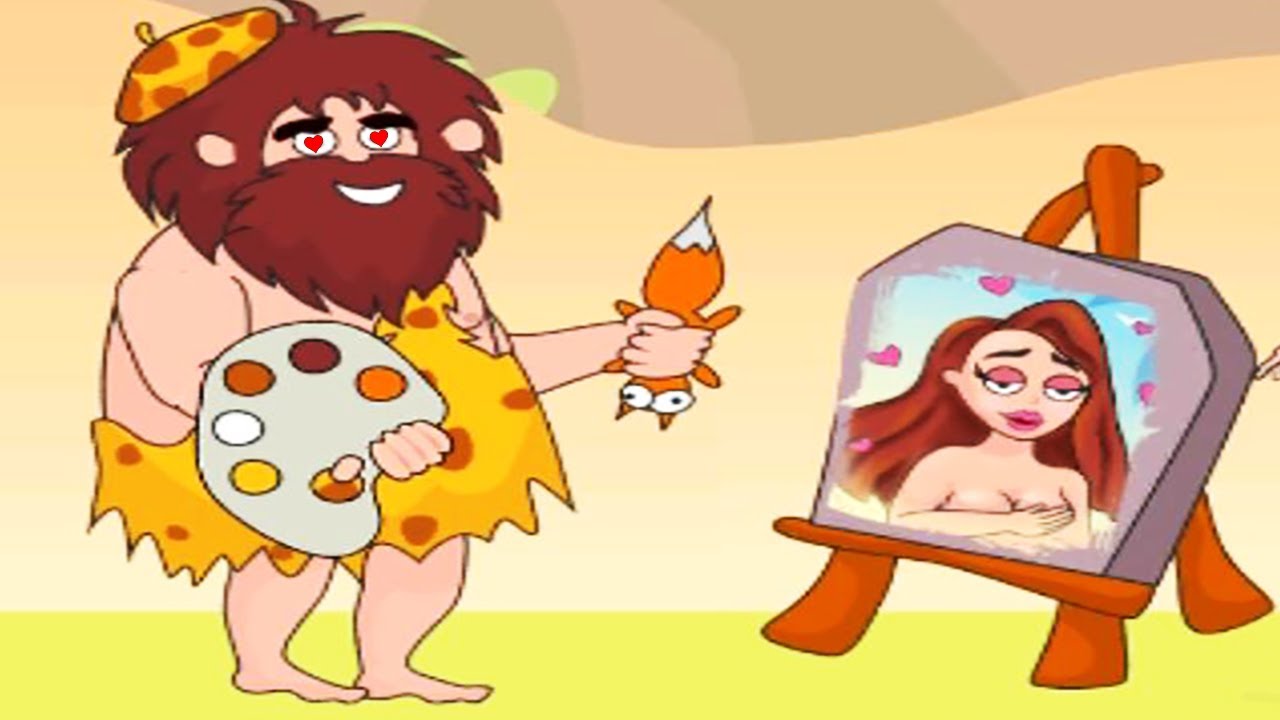 Comics Bob - Caveman Adventure All Levels Levels 9 -17 - Walkthrough