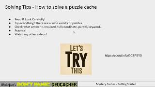 🔍 Mystery Caches Made Easy! | Beginner’s Guide to Puzzle Geocaches 🧩