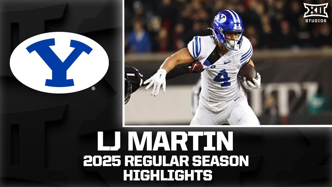 LJ Martin Regular Season Highlights | 2025 Big 12 Football