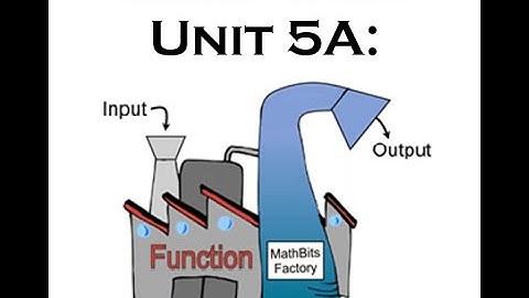 Unit 5A Video #5 - Linear vs. Nonlinear Functions
