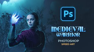 Create a Medieval Warrior | Photoshop Speed Art | Manipulation screenshot 5