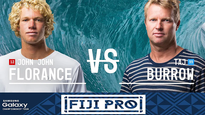 John John Florence vs. Taj Burrow - Fiji Pro 2016