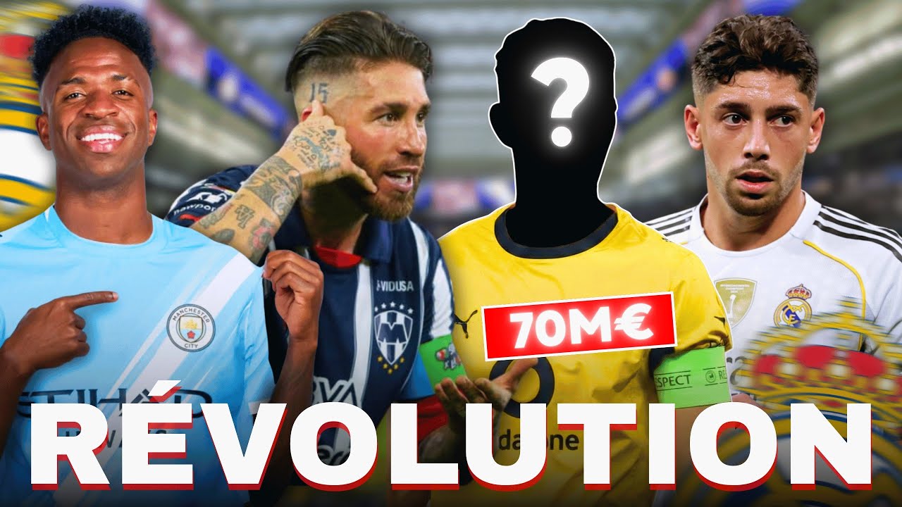 🚨TREMBLEMENT DE TERRE au Real : 150M€ pour Vinicius, le RETOUR de Ramos et 2 Signatures