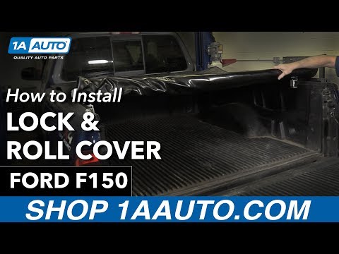 How To Install New Lock Roll Tonneau Cover 97 03 Ford F150 Youtube