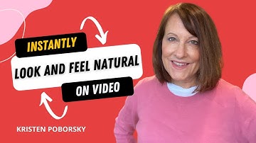4 Hacks to INSTANTLY Look Natural on Video