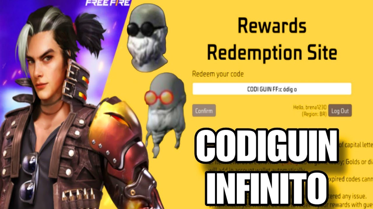 COMO PEGAR CODIGUIN INFINITO DA BARBINHA NO FREE FIRE - YouTube