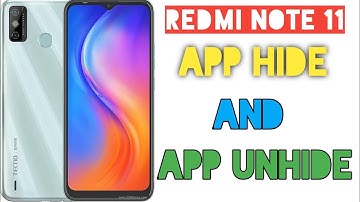 How To Hide Apps In Redmi Note 11 How To UnHide Apps In Redmi Note 11 Redmi note 11 App Hide 2023