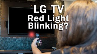 LG TV Red Light Blinking Fix in MINUTES