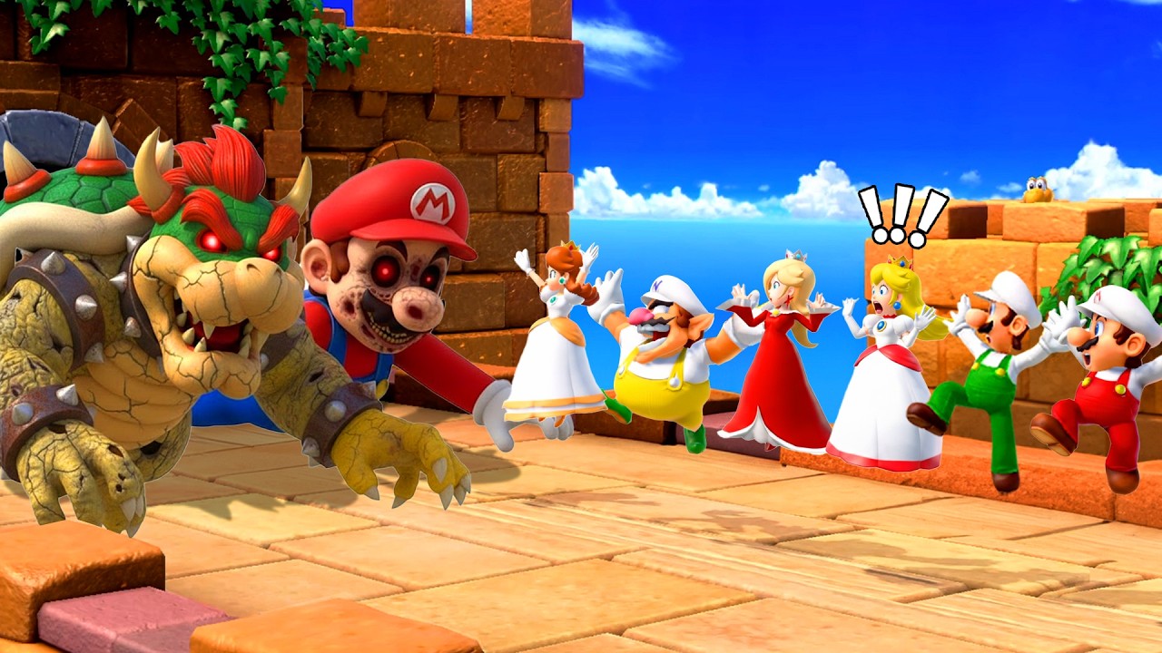 【スーパーマリオパーティ】 全ミニゲーム！ピーチ・マリオ・デイジー・ルイージの大乱戦！