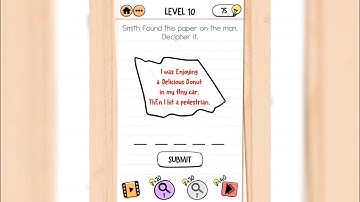 Brain Test 2 | Agent Smith | Level 10 - Smith found this paper on the man. Decipher it