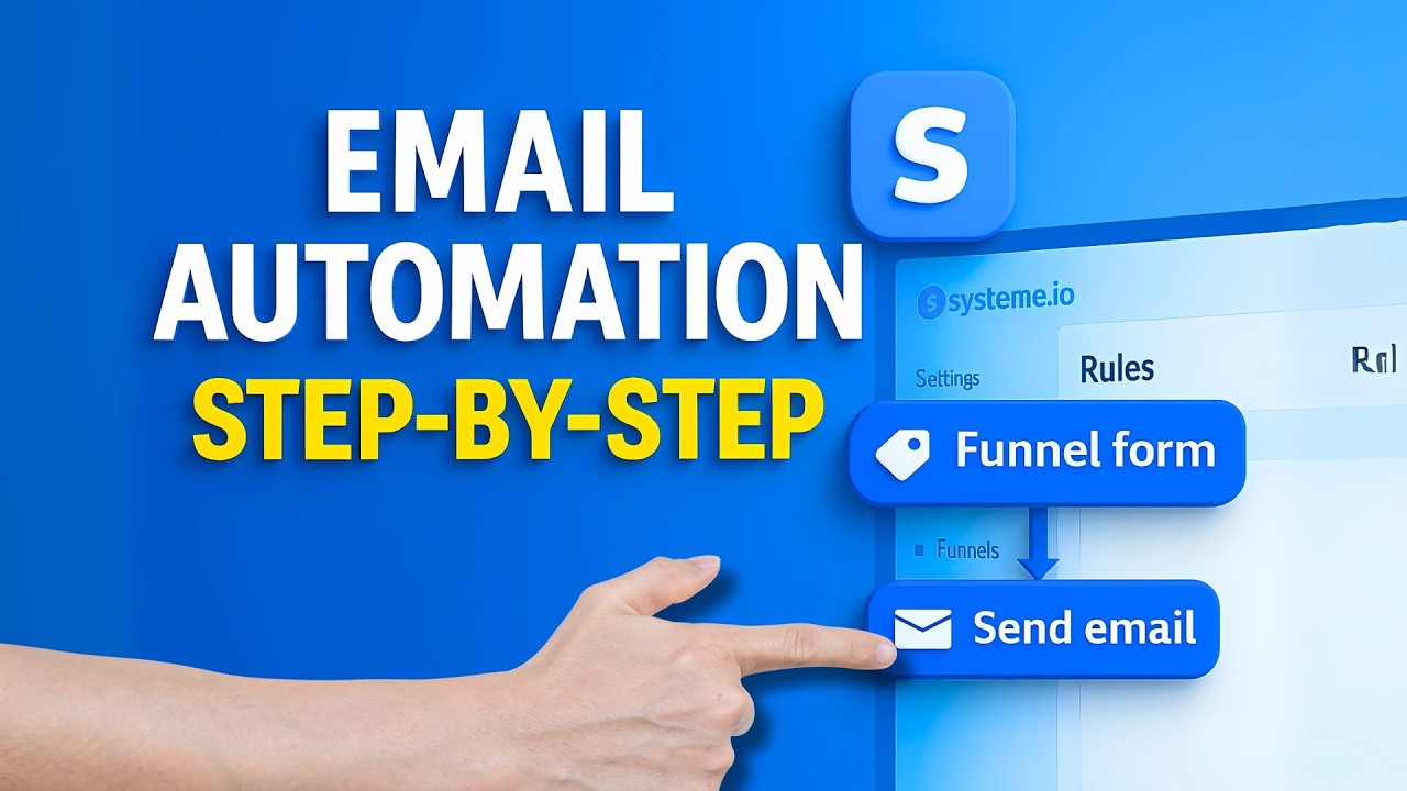How to Set Up Your First Email Automation in Systeme.io (Step-by-Step)